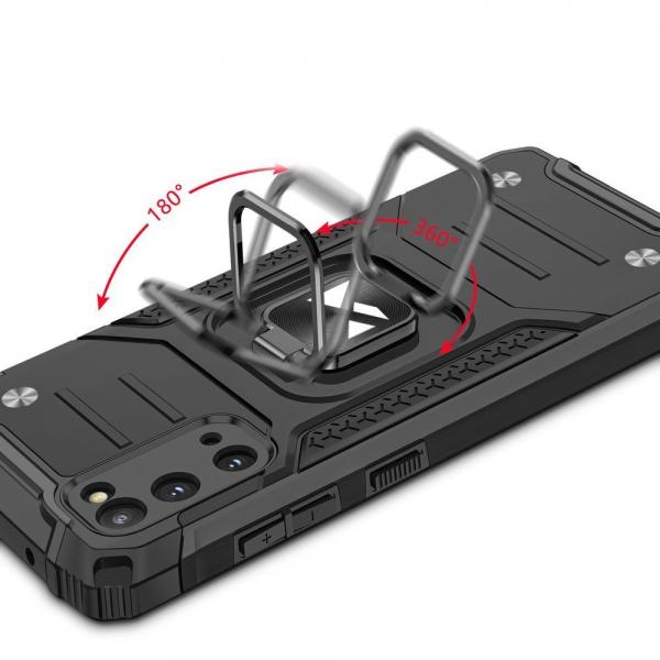 Wozinsky Ring Armor robuste Panzer Handyhülle Hard Case für iPhone 12 / 12 Pro